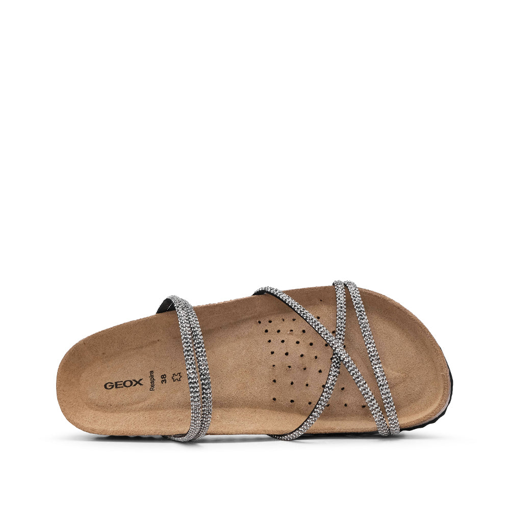 Chinelo Casual Mulher Preto