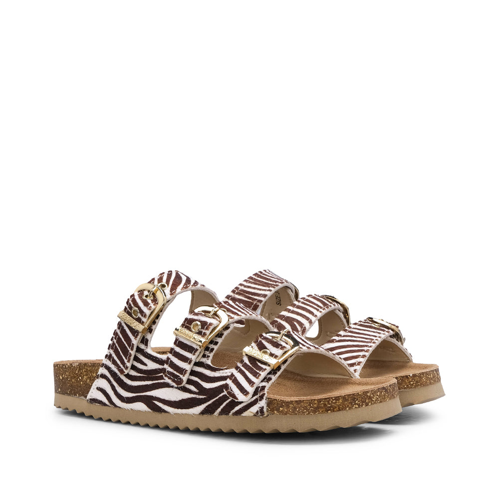 Chinelo Casual Mulher Zebra