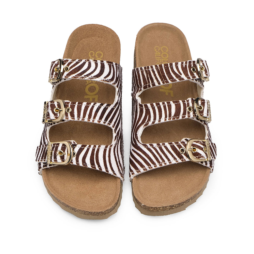 Chinelo Casual Mulher Zebra
