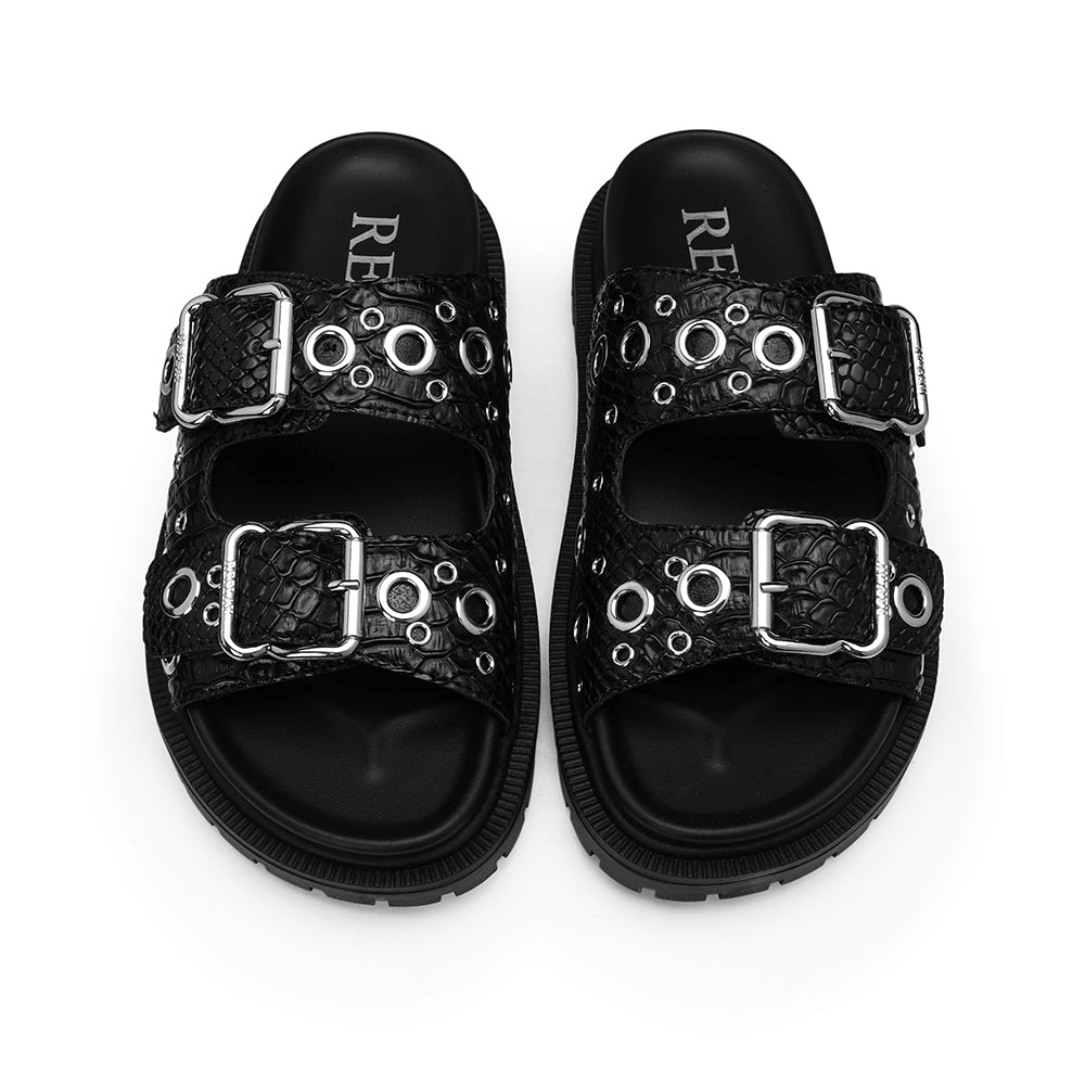 Chinelo Casual Mulher Preto