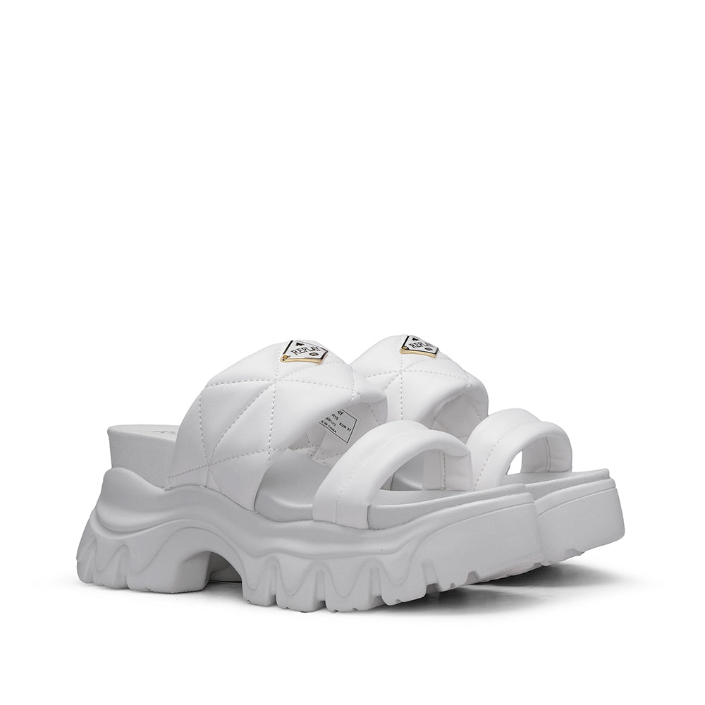 Chinelo Plataforma Mulher Branco