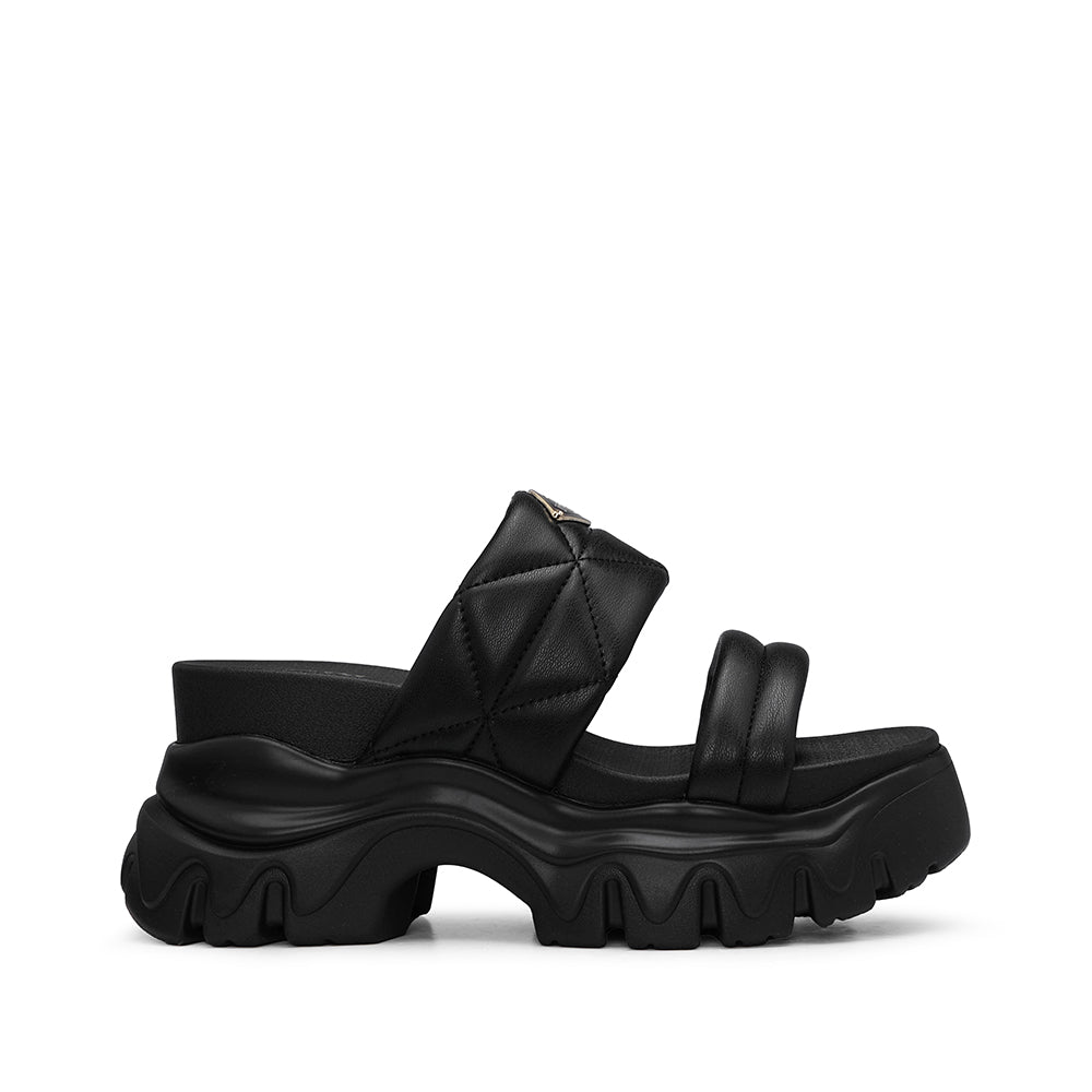 Chinelo Plataforma Mulher Preto