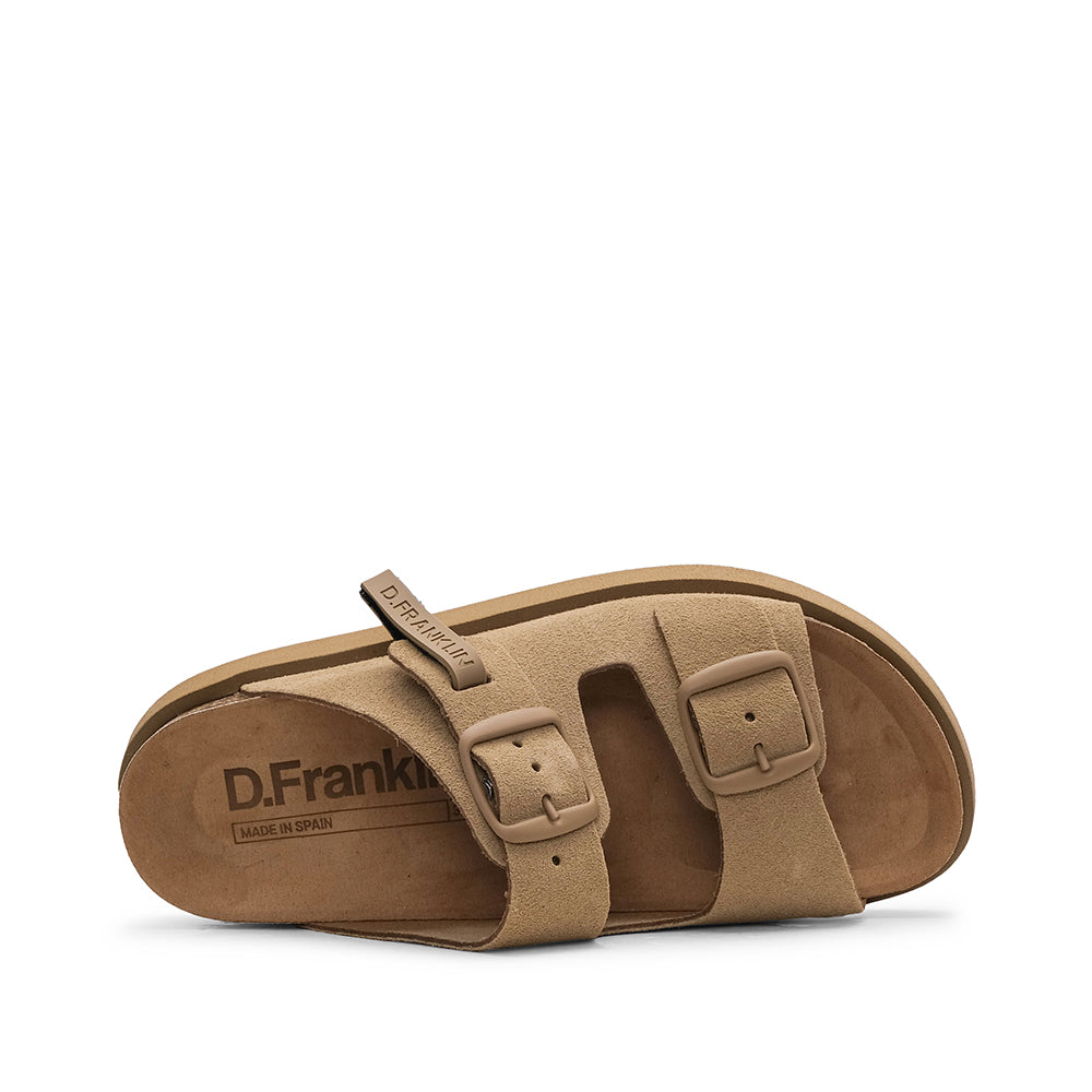 Chinelo Casual Mulher Pele Bege