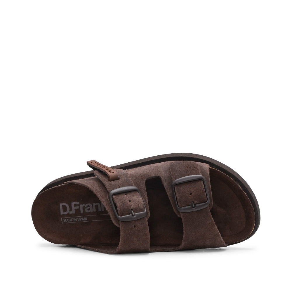Chinelo Casual Mulher Pele Castanho