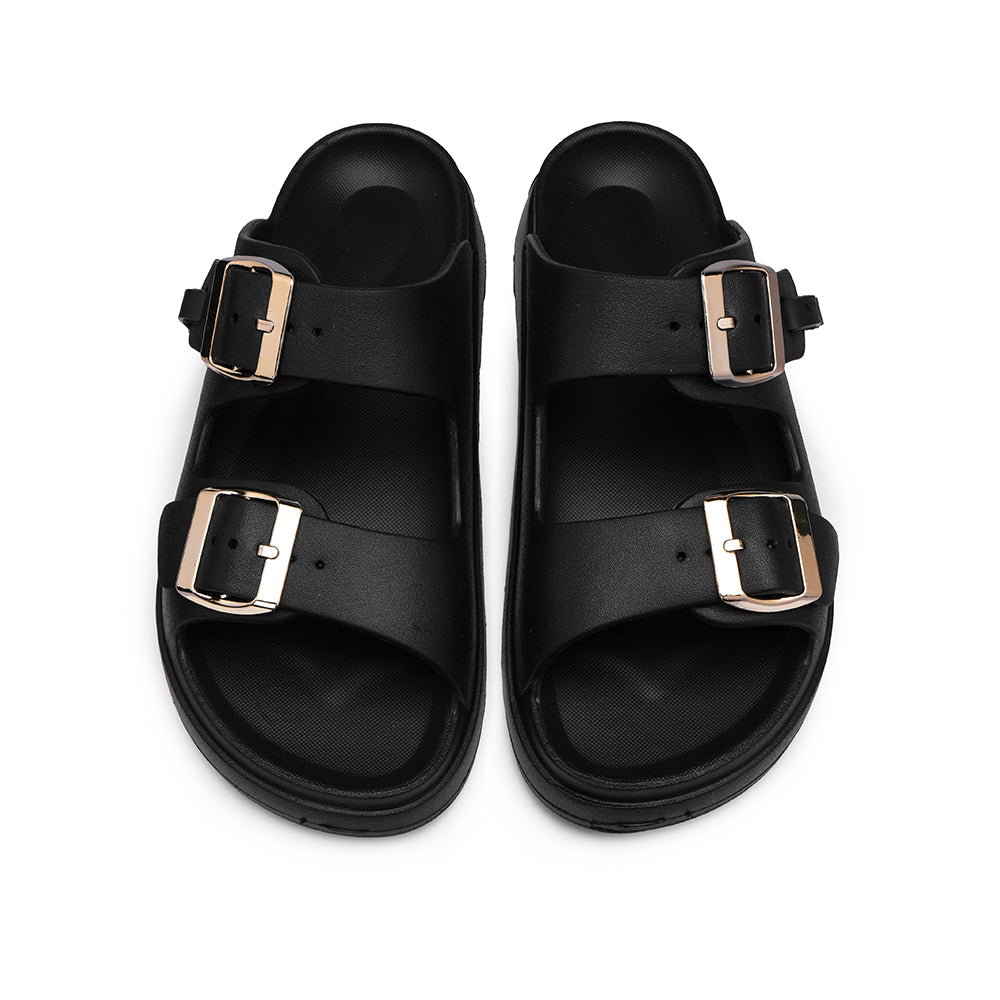Chinelo Casual Mulher Preto