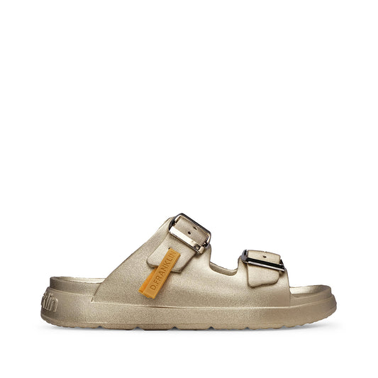 Chinelo Casual Mulher Dourado