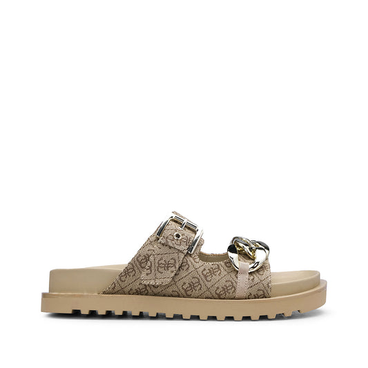 Chinelo Casual Mulher Bege