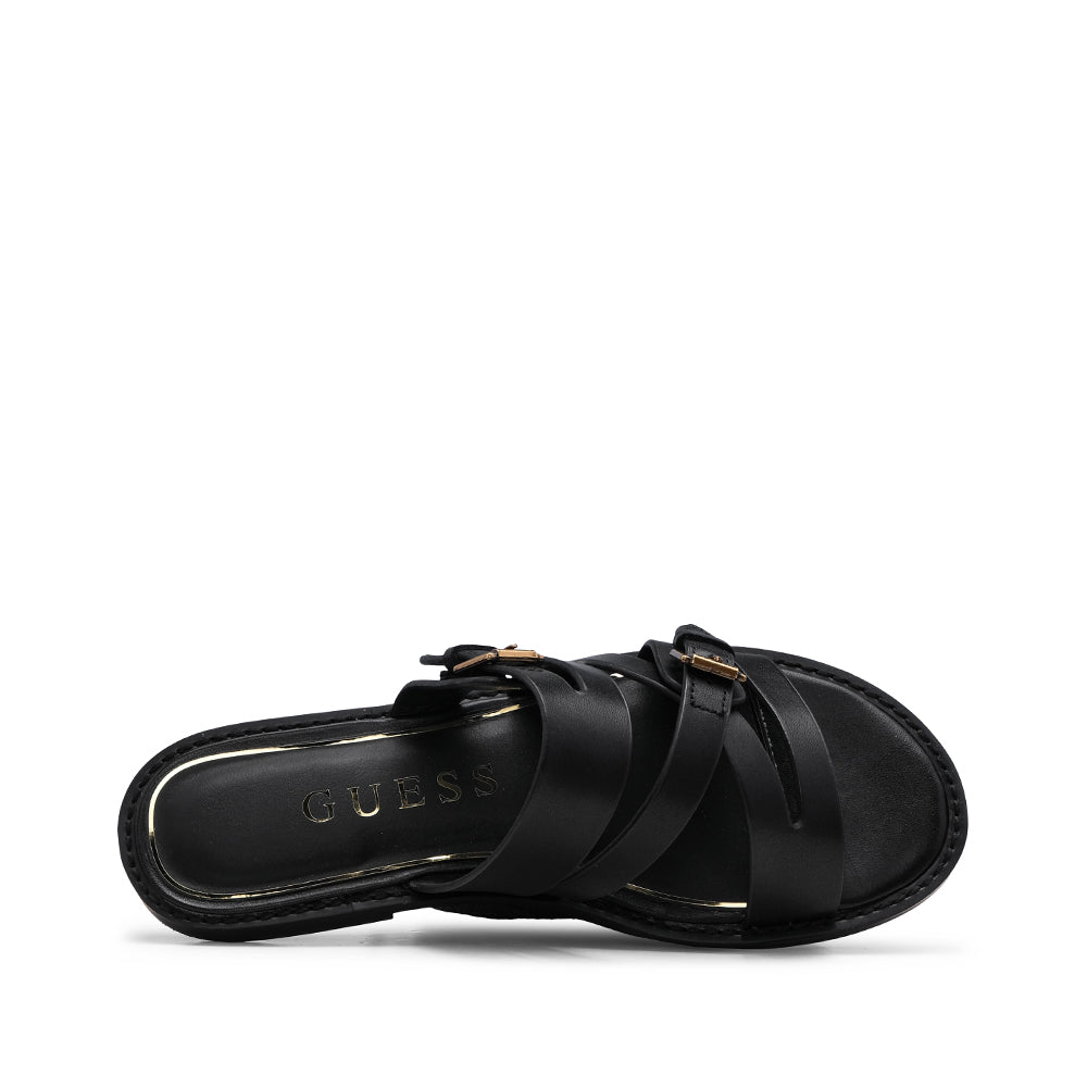 Chinelo Salto Raso Mulher Preto