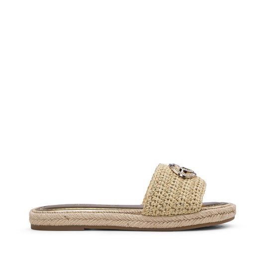 Chinelo Casual Mulher Dourado