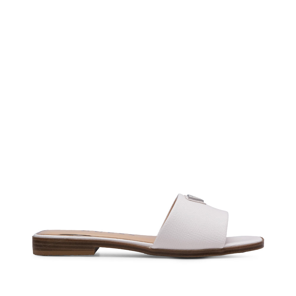 Chinelo Salto Raso Mulher Branco