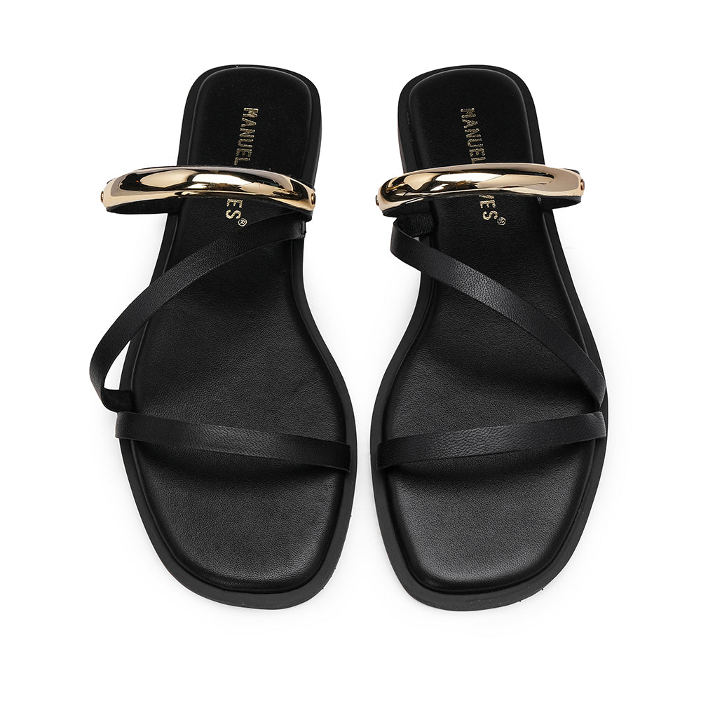 Chinelo Casual Mulher Pele Preto
