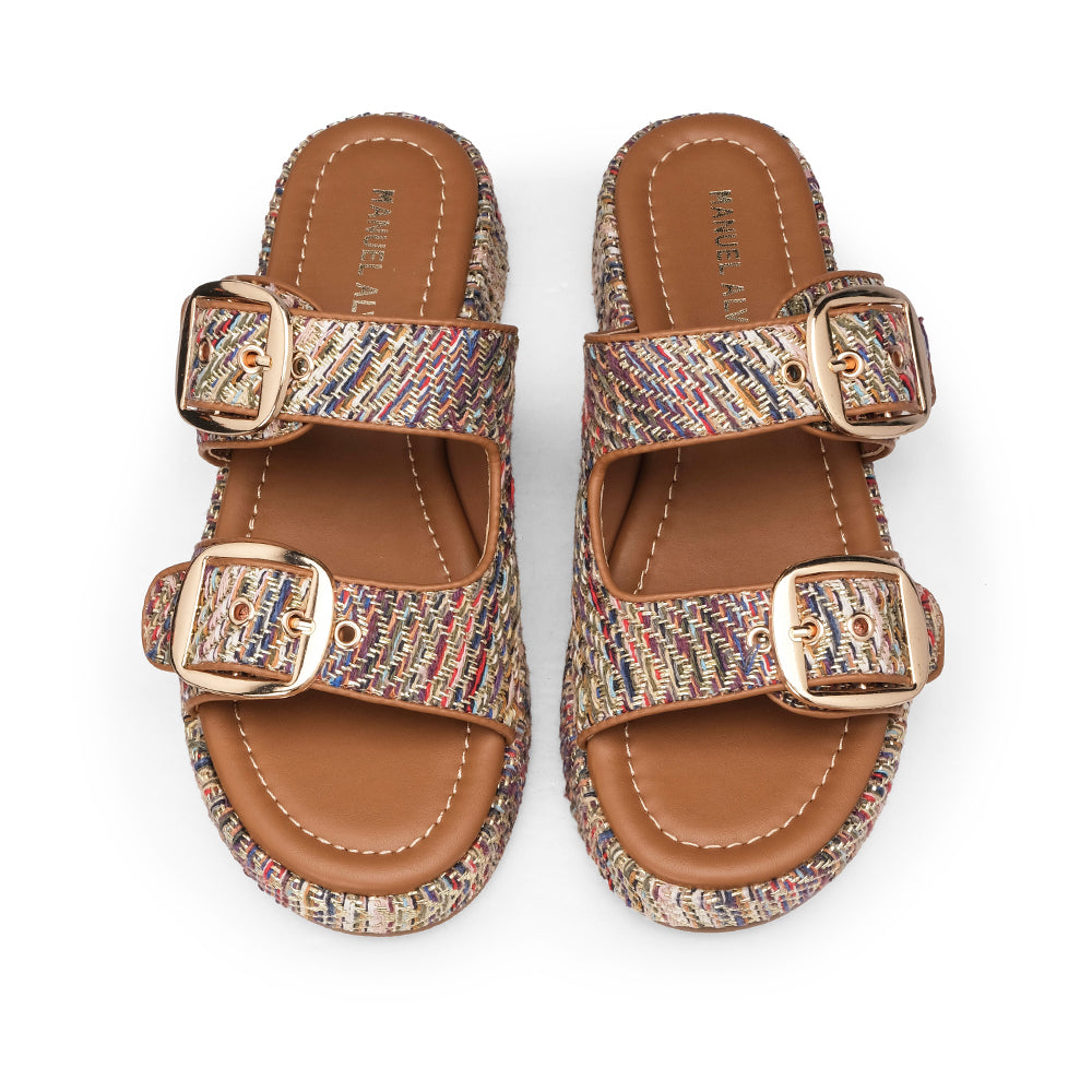 Chinelo Casual Mulher Multicolor