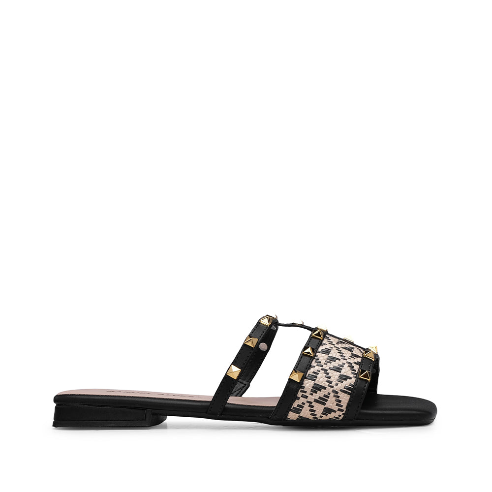 Chinelo Casual Mulher Preto