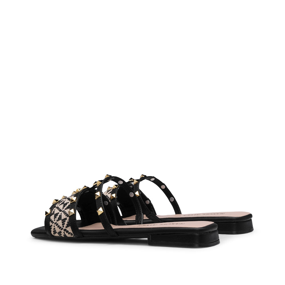 Chinelo Casual Mulher Preto