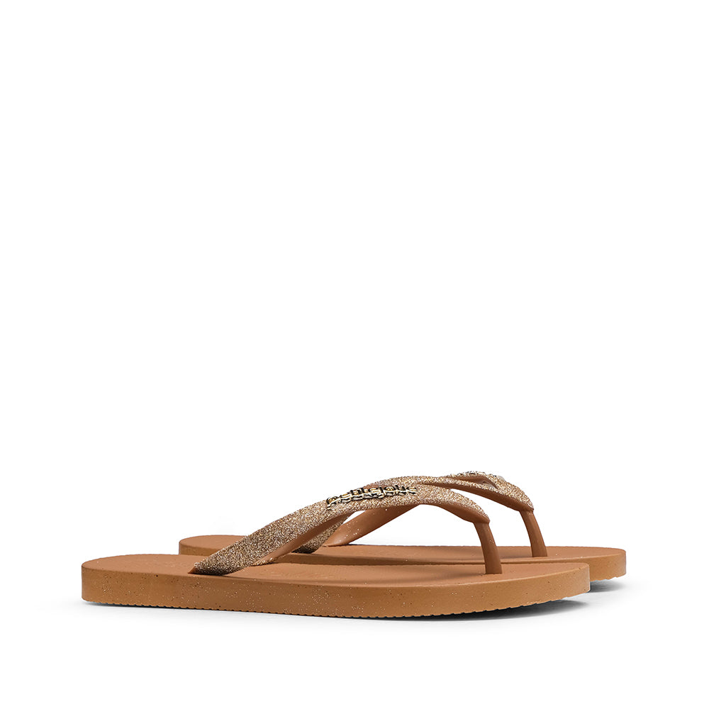 Chinelo Praia Mulher Camel