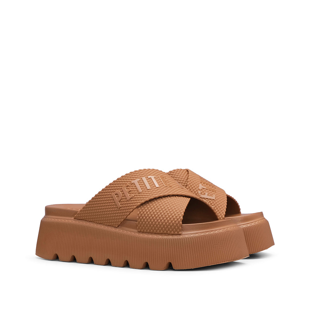 Chinelo Praia Mulher Camel