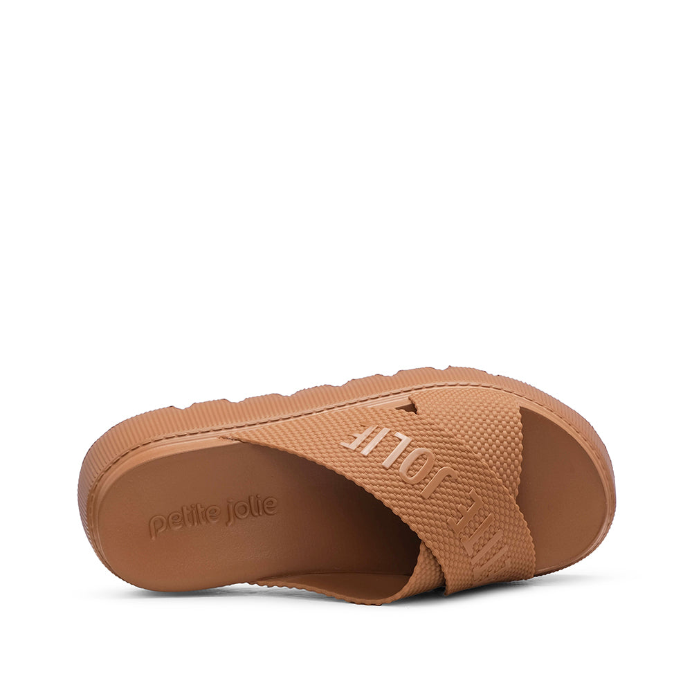 Chinelo Praia Mulher Camel