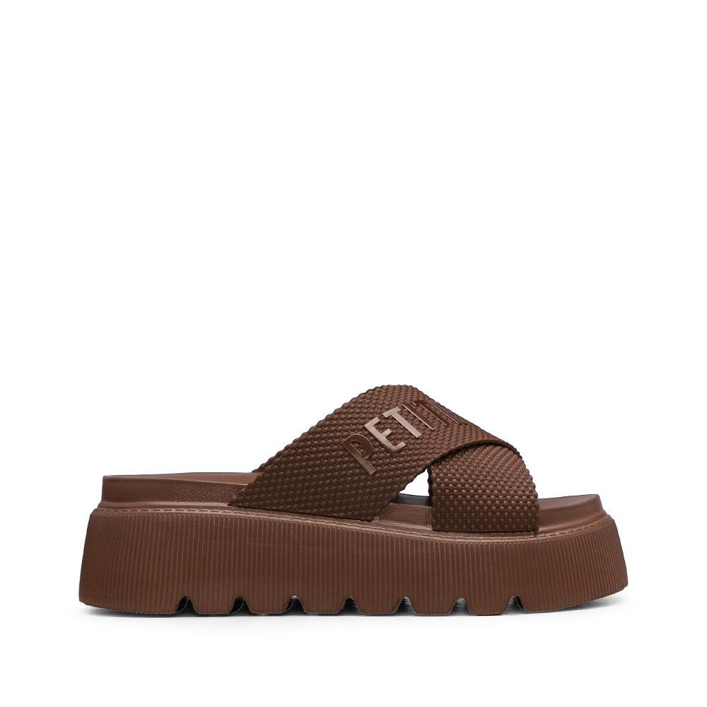 Chinelo Praia Mulher Castanho