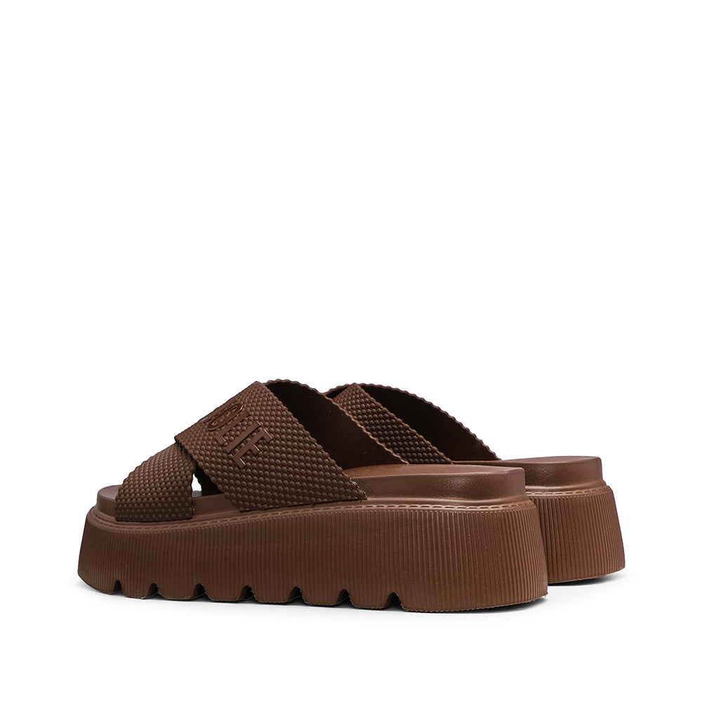 Chinelo Praia Mulher Castanho
