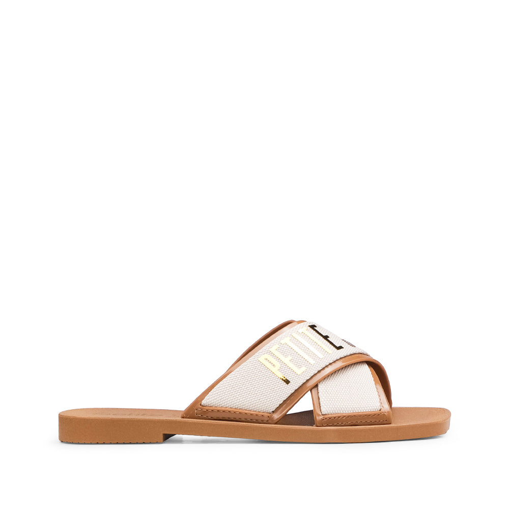 Chinelo Praia Mulher Camel