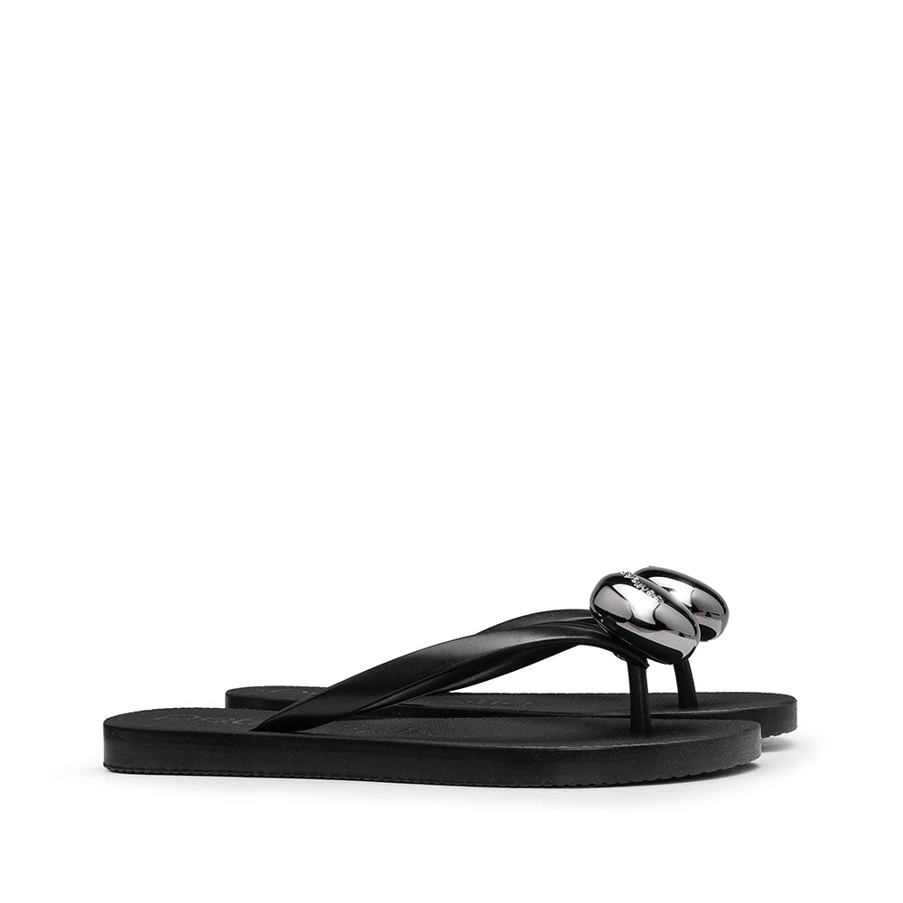 Chinelo Praia Mulher Preto