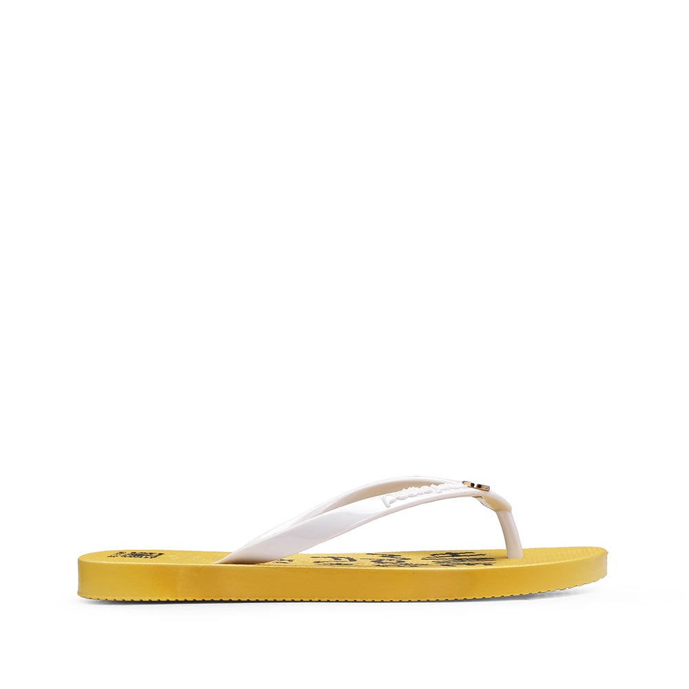 Chinelo Praia Mulher Amarelo