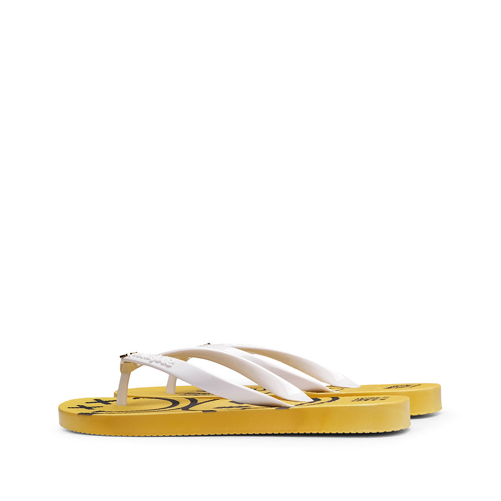 Chinelo Praia Mulher Amarelo