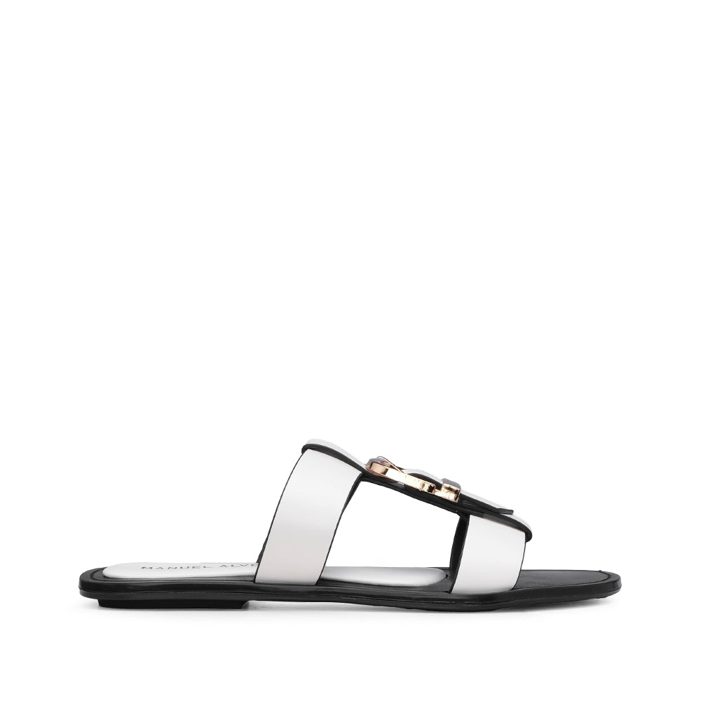 Chinelo Casual Mulher Branco