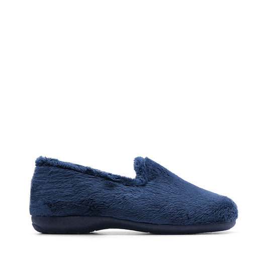 Pantufa Homewear Mulher Têxtil Azul