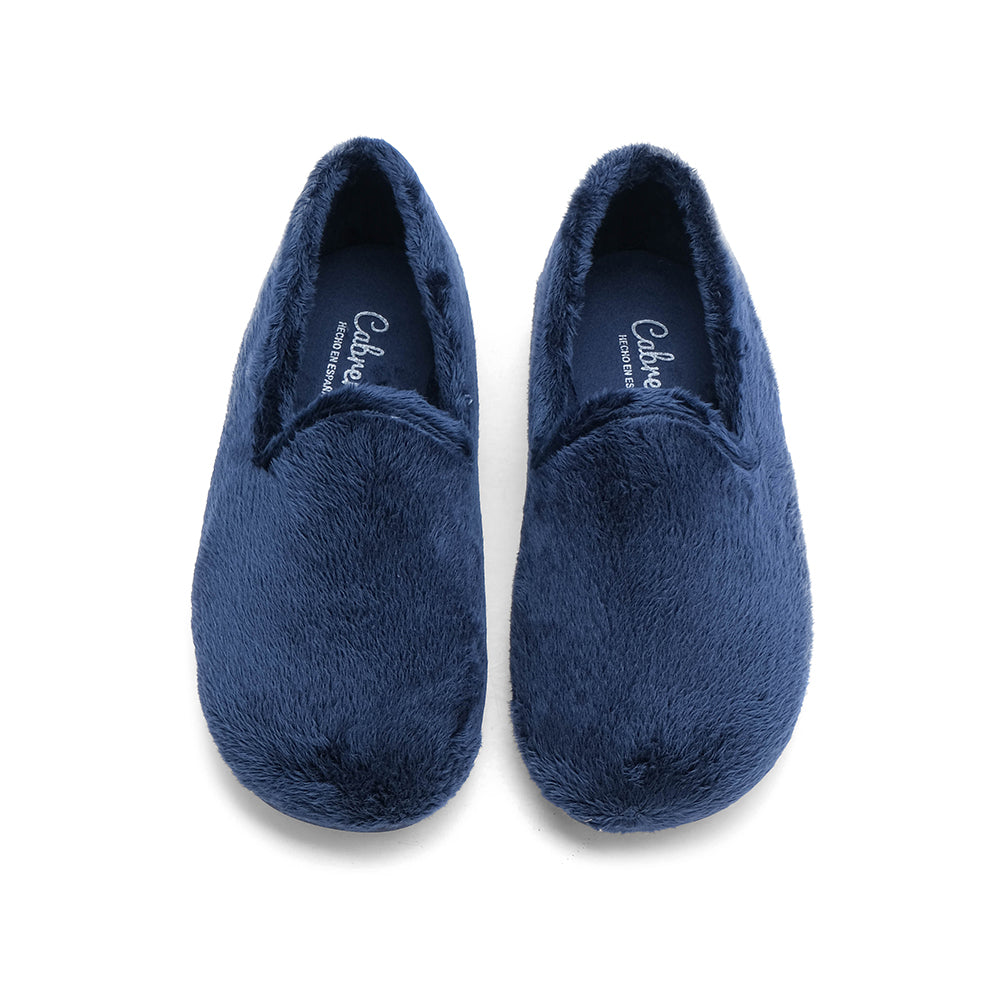 Pantufa Homewear Mulher Têxtil Azul