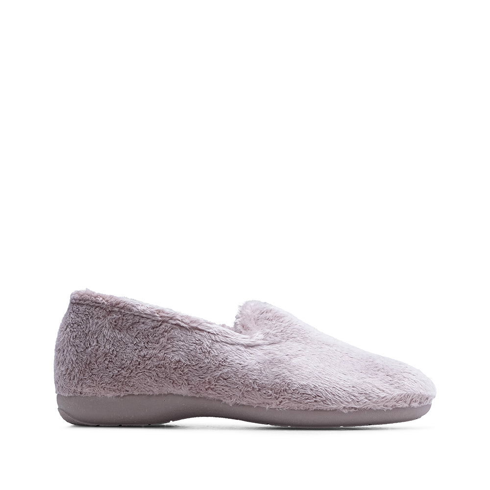 Pantufa Homewear Mulher Têxtil Taupe