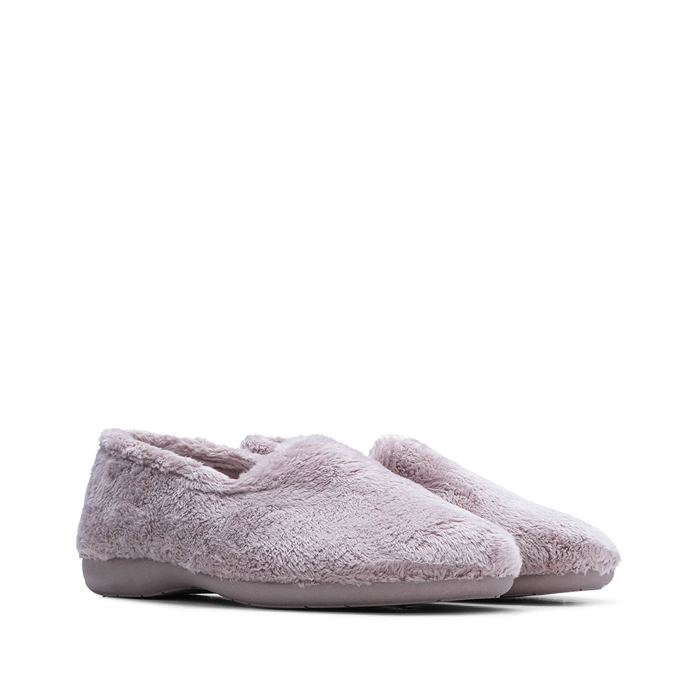 Pantufa Homewear Mulher Têxtil Taupe