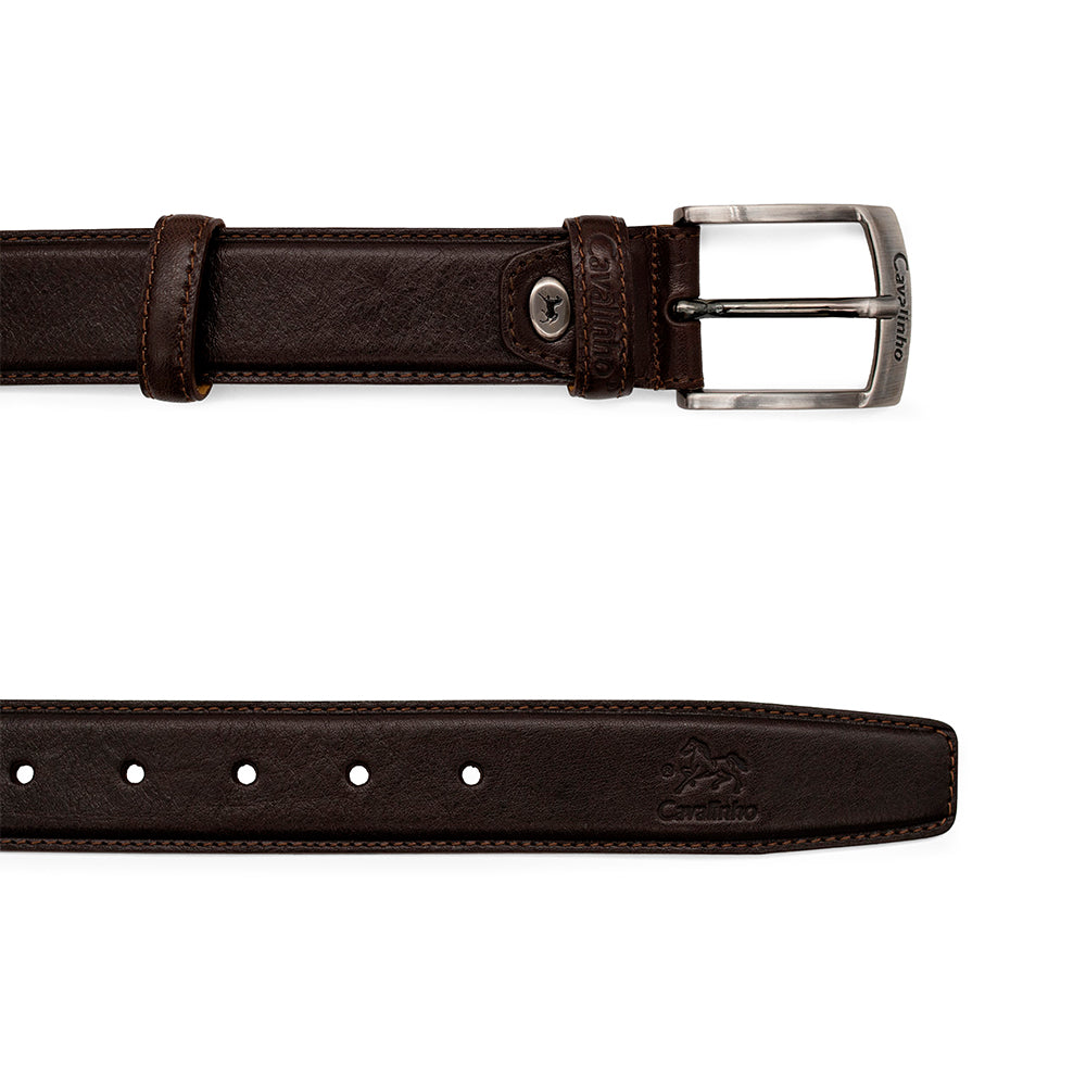 Acessórios Cinto Homem Pele Castanho