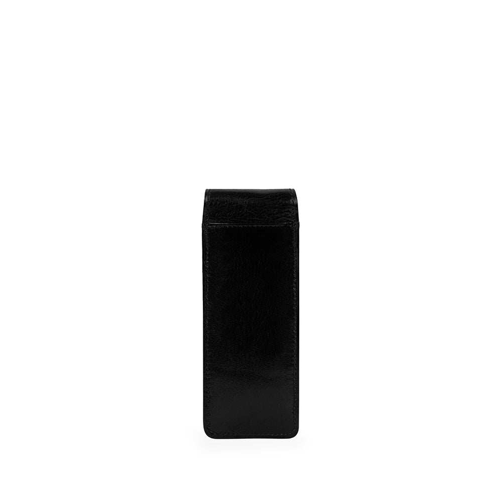 Porta Canetas Homem Pele Preto