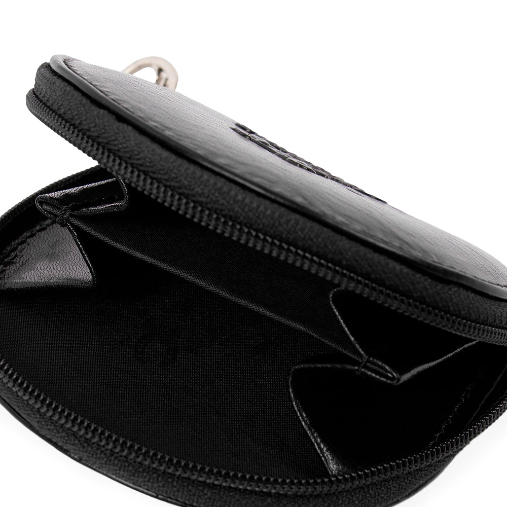 Carteira Porta Moedas Homem Pele Preto