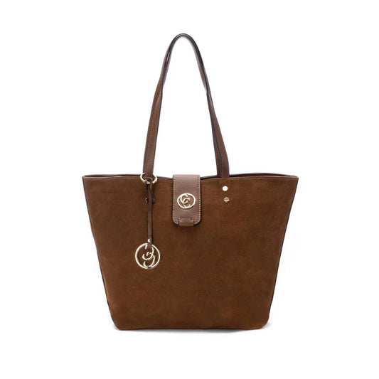 Mala de Ombro Mulher Camurça Camel