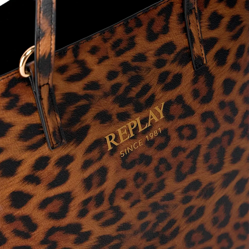 Mala de Ombro Mulher Leopardo