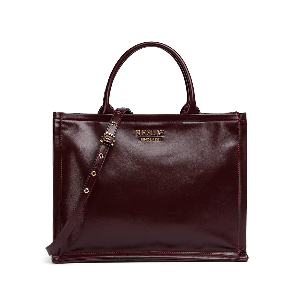 Mala de Mão Mulher Bordeaux