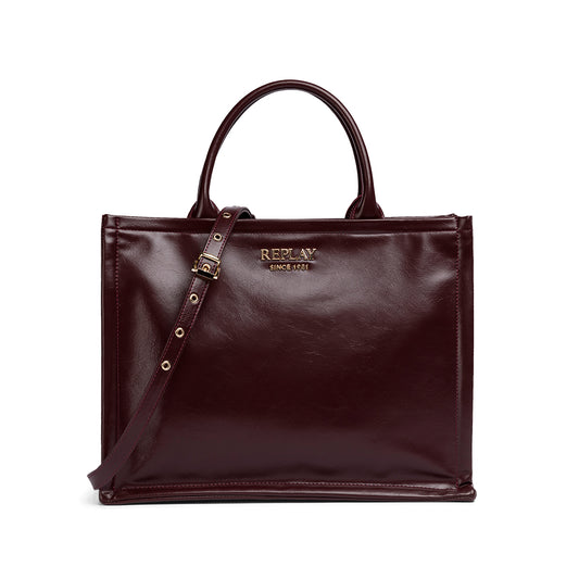 Mala de Mão Mulher Bordeaux