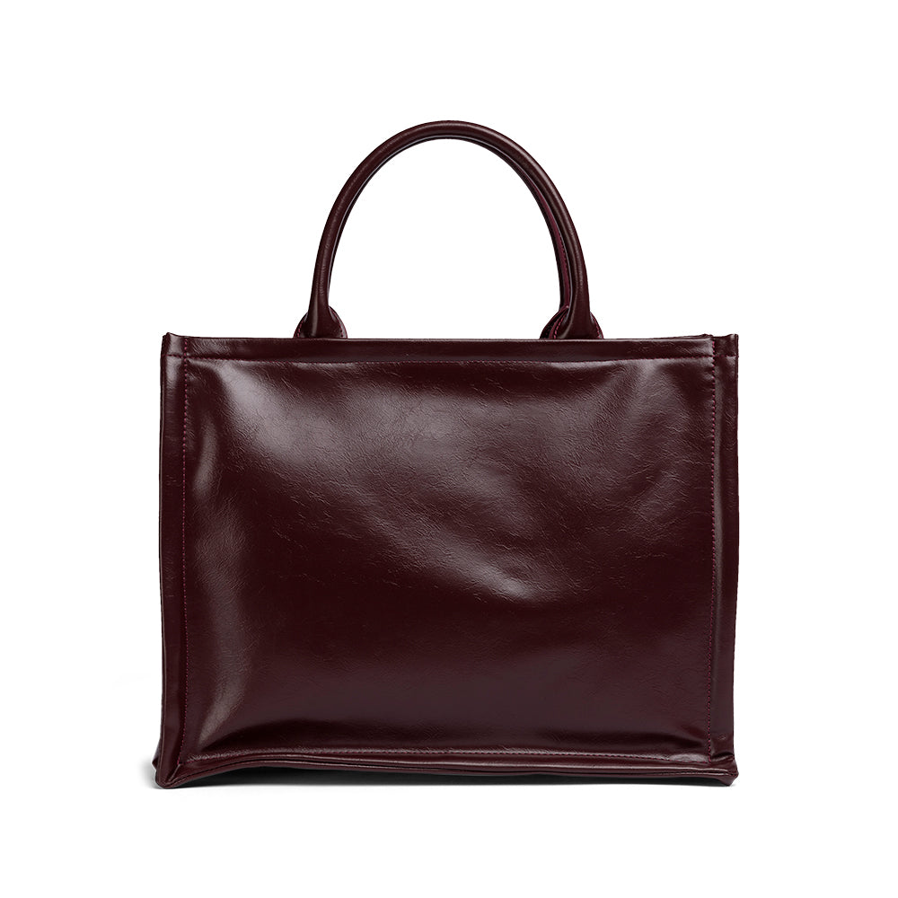 Mala de Mão Mulher Bordeaux