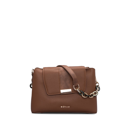 Mala de Ombro Mulher Camel