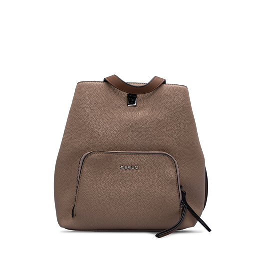 Mala Mochila Mulher Taupe
