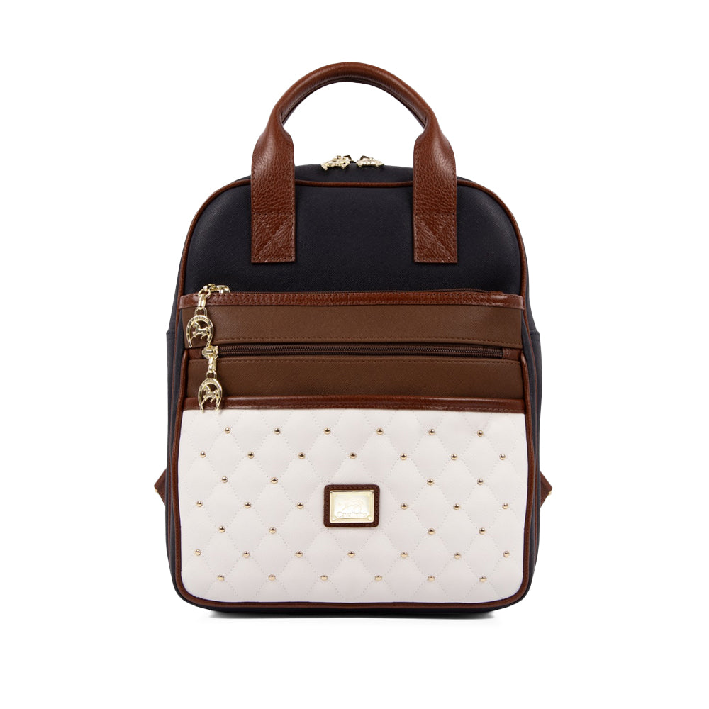 Mala Mochila Mulher Pele Camel