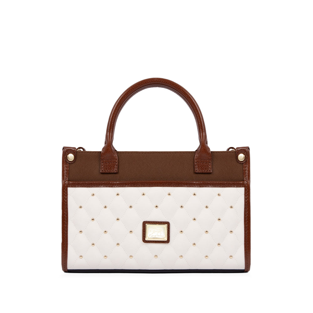 Mala de Mão Mulher Pele Camel