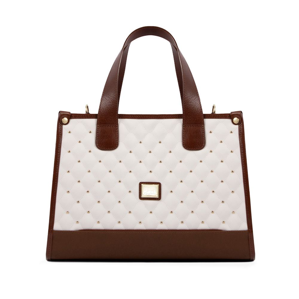 Mala de Mão Mulher Pele Camel