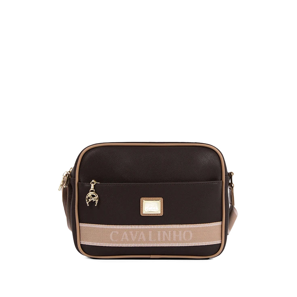 Mala Tiracolo Mulher Pele Castanho