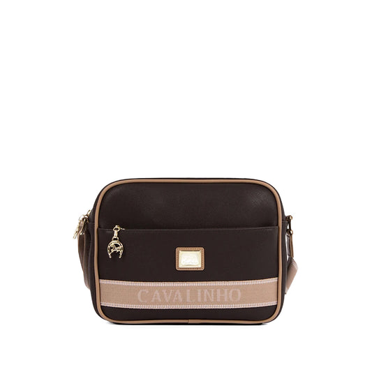 Mala Tiracolo Mulher Pele Castanho