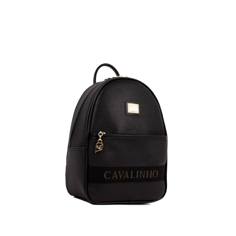 Mala Mochila Mulher Pele Preto