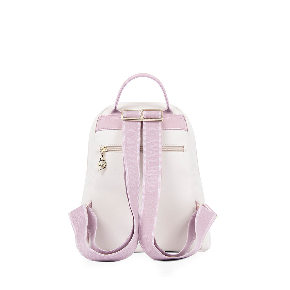 Mala Mochila Mulher Pele Lilás