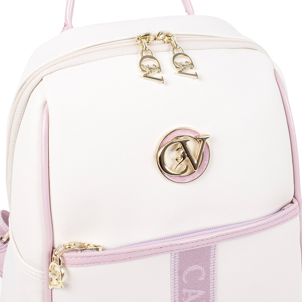 Mala Mochila Mulher Pele Lilás